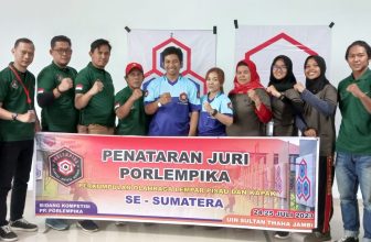 ArvianTAPstyle Ikut Mendukung Penataran Juri PORLEMPIKA