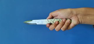 Pisau TAPstyle 255 Knife + Leather Sheath